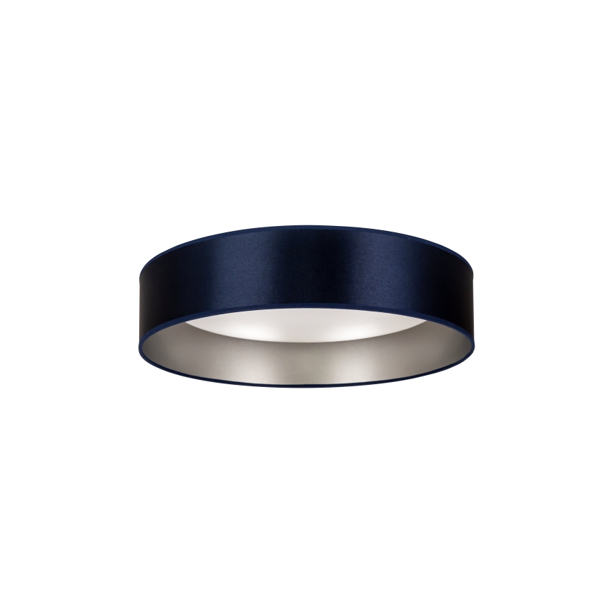Duolla - Plafón LED ROLLER LED/24W/230V diá. 45 cm azul/plata