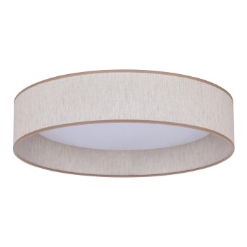Duolla - Plafón LED ROLLER LED/24W/230V diá. 45 cm beige