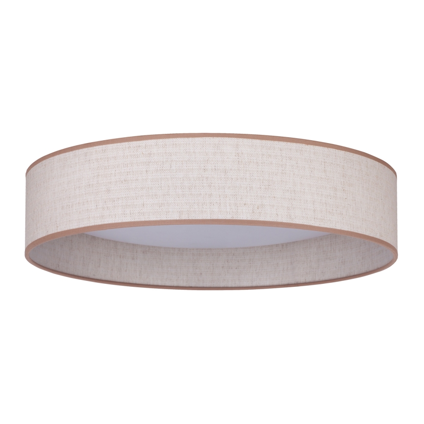 Duolla - Plafón LED ROLLER LED/24W/230V diá. 45 cm beige