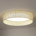Duolla - Plafón LED ROLLER LED/24W/230V diá. 45 cm beige