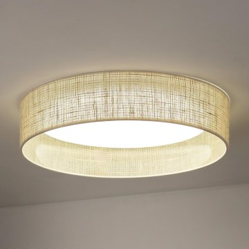 Duolla - Plafón LED ROLLER LED/24W/230V diá. 45 cm beige