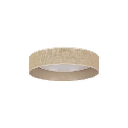 Duolla - Plafón LED ROLLER LED/24W/230V diá. 45 cm beige