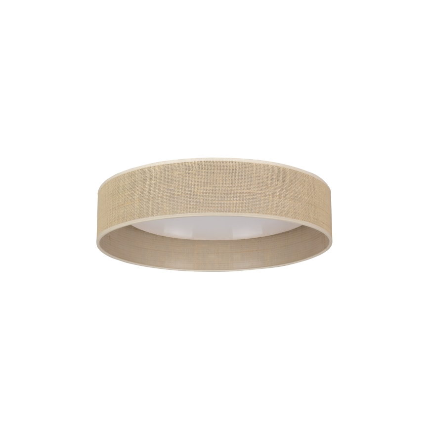 Duolla - Plafón LED ROLLER LED/24W/230V diá. 45 cm beige