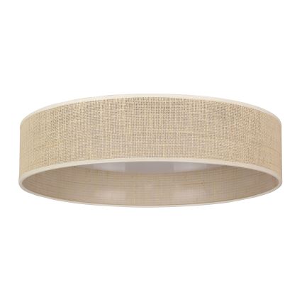 Duolla - Plafón LED ROLLER LED/24W/230V diá. 45 cm beige