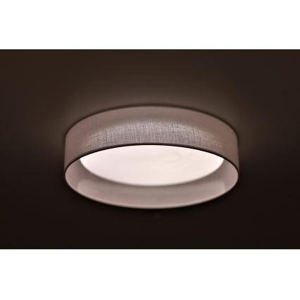 Duolla - Plafón LED ROLLER LED/24W/230V diá. 45 cm blanco