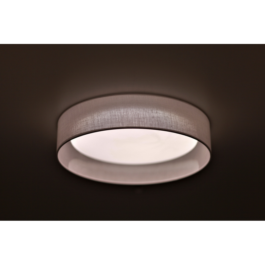 Duolla - Plafón LED ROLLER LED/24W/230V diá. 45 cm blanco