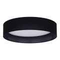 Duolla - Plafón LED ROLLER LED/24W/230V diá. 45 cm negro