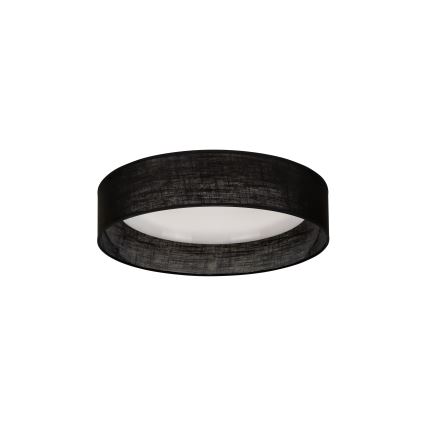Duolla - Plafón LED ROLLER LED/24W/230V diá. 45 cm negro
