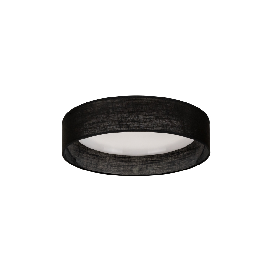 Duolla - Plafón LED ROLLER LED/24W/230V diá. 45 cm negro