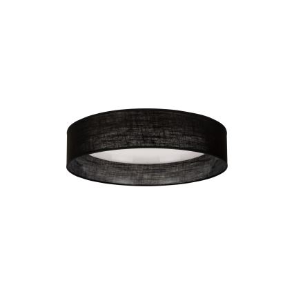 Duolla - Plafón LED ROLLER LED/24W/230V diá. 45 cm negro