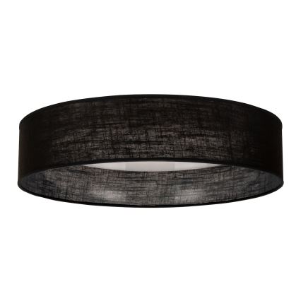 Duolla - Plafón LED ROLLER LED/24W/230V diá. 45 cm negro