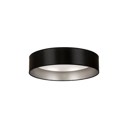 Duolla - Plafón LED ROLLER LED/24W/230V diá. 45 cm negro/plata