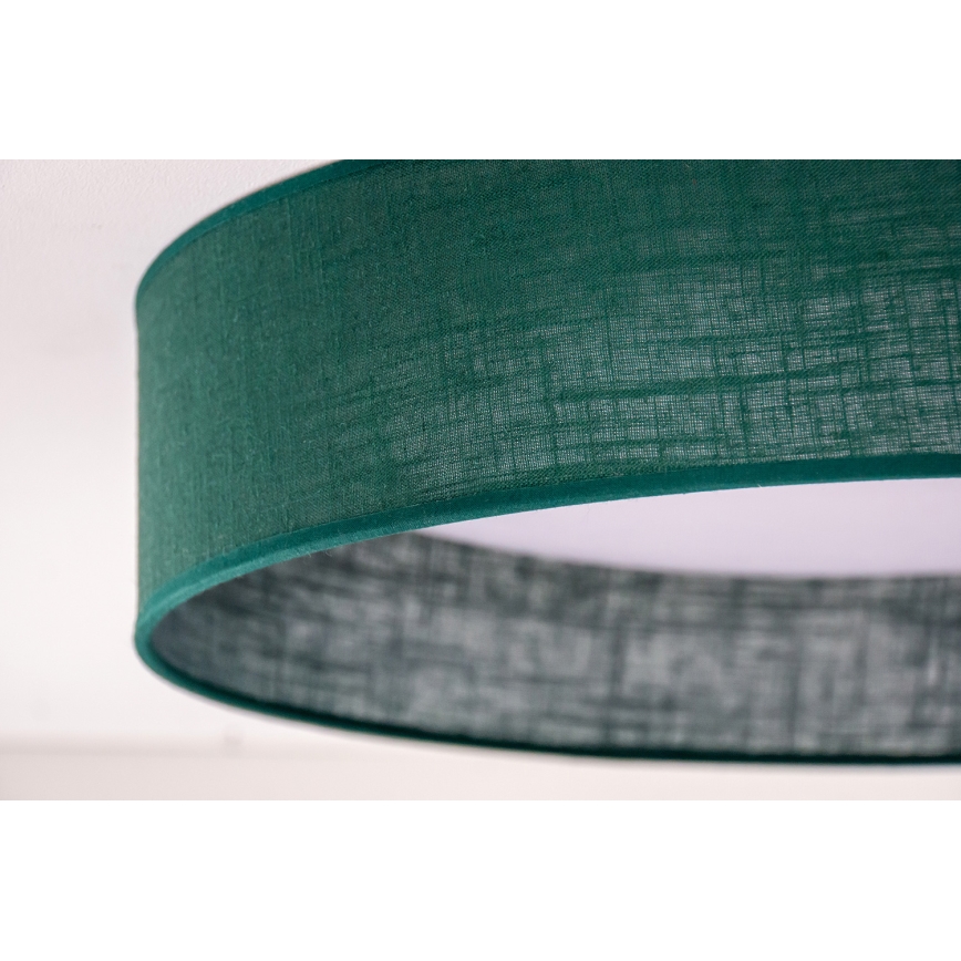 Duolla - Plafón LED ROLLER LED/24W/230V diá. 45 cm Verde