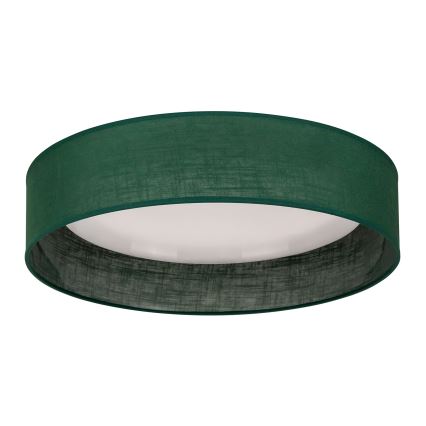 Duolla - Plafón LED ROLLER LED/24W/230V diá. 45 cm Verde