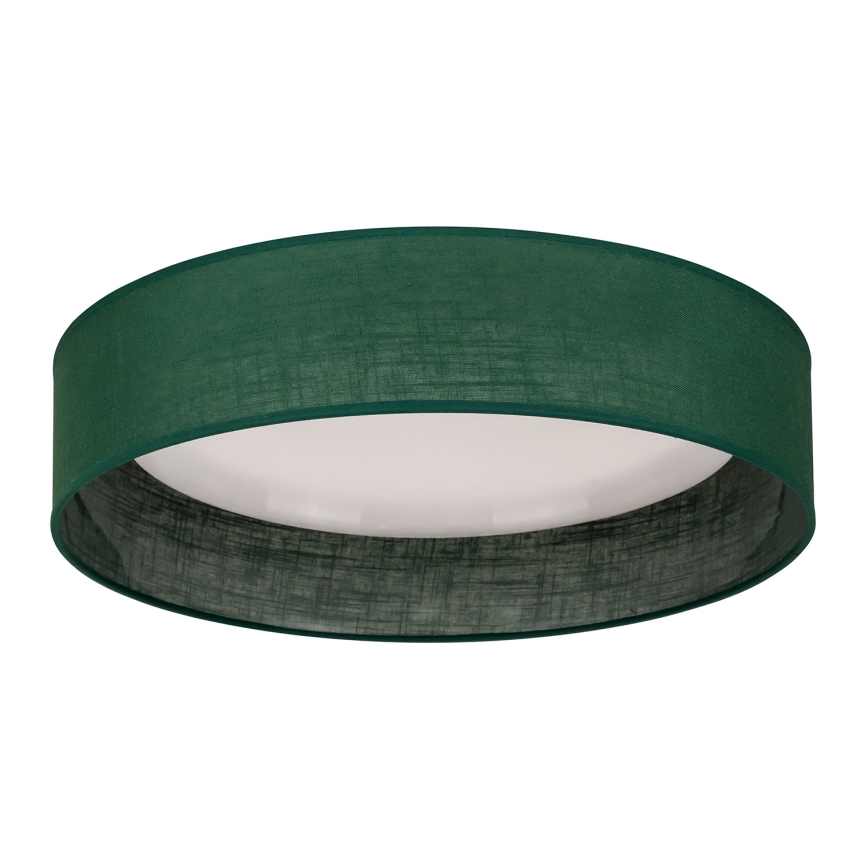 Duolla - Plafón LED ROLLER LED/24W/230V diá. 45 cm Verde