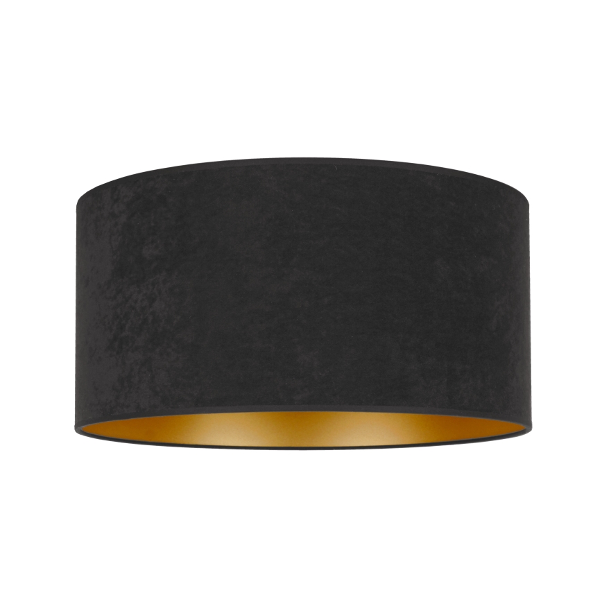 Duolla - Plafón ROLLER 3xE27/15W/230V diá. 60 cm negro/dorado