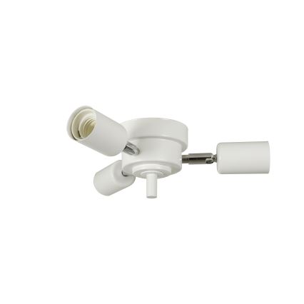 Duolla - Plafón YUTE TRIO 3xE27/15W/230V diá. 60 cm marrón/gris/beige