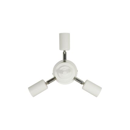Duolla - Plafón YUTE TRIO 3xE27/15W/230V diá. 60 cm marrón/gris/beige