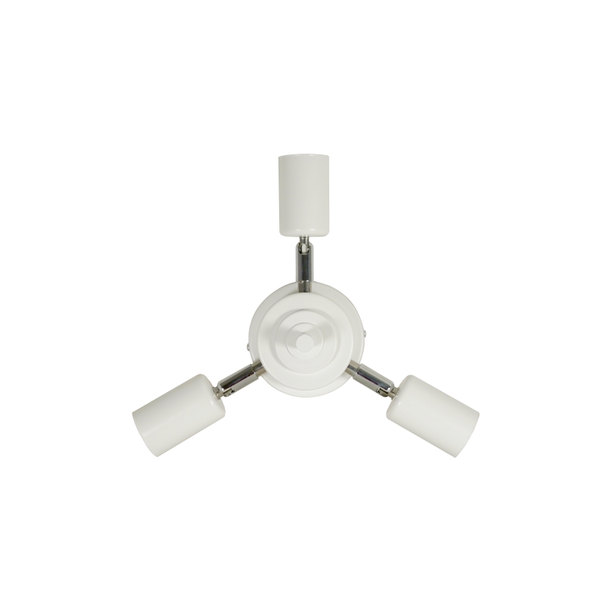 Duolla - Plafón YUTE TRIO 3xE27/15W/230V diá. 60 cm marrón/gris/beige