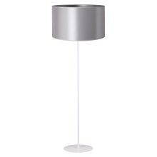 Duolla - Stojací  lampa CANNES 1xE27/15W/230V 45 cm plata/blanco