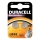 Duracell - 2 pz Batería alcalina LR44/A76 1,5V 150 mAh