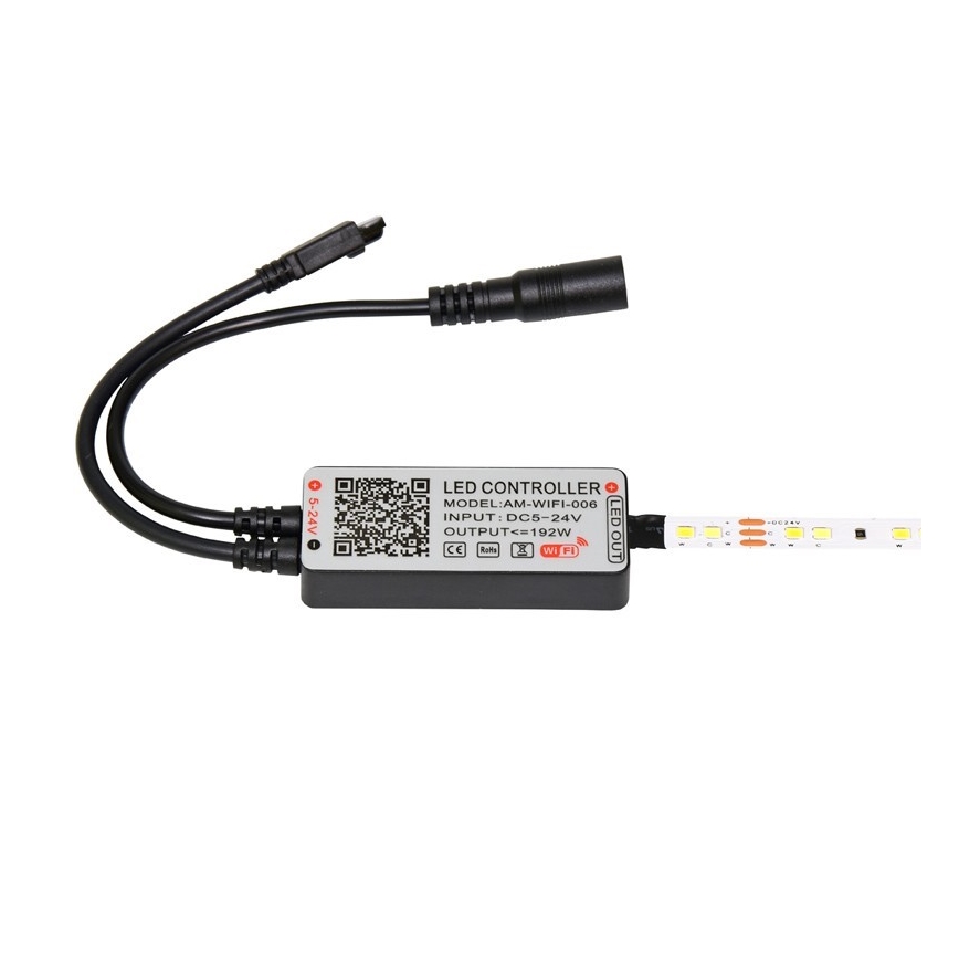 Cinta LED regulable Wi-Fi 5 m LED/36,5W/230V Tuya + mando a distancia