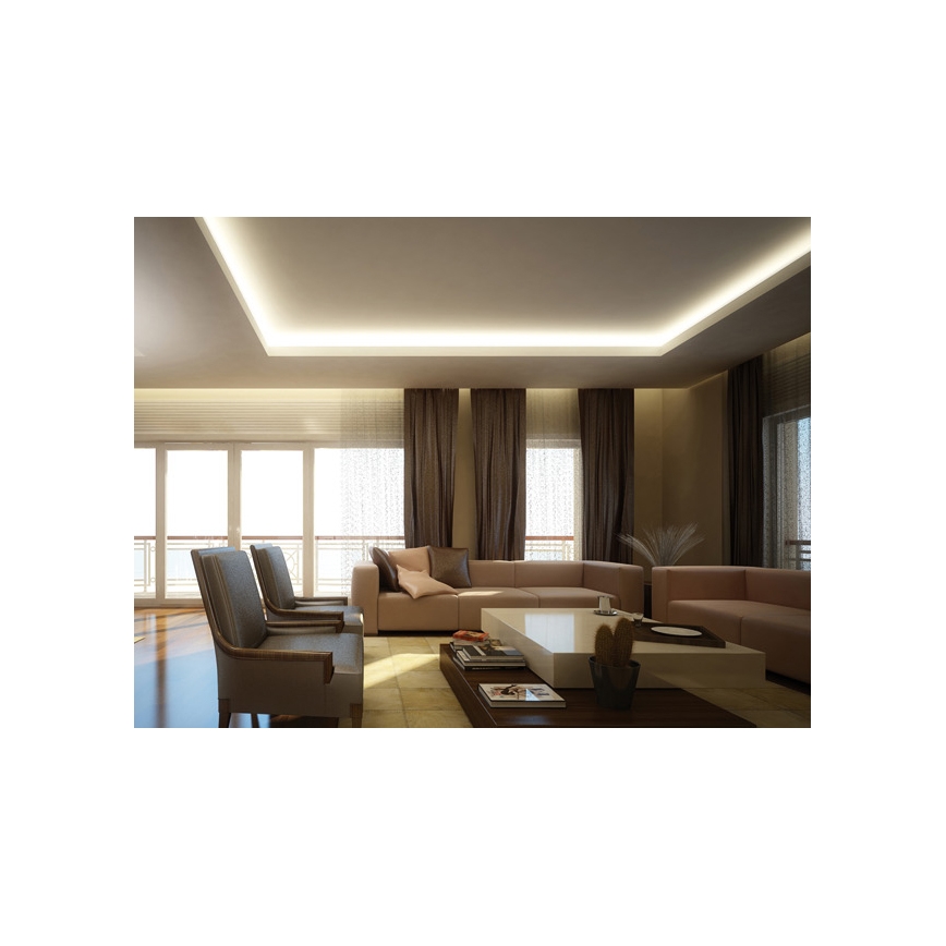 Cinta LED RGB 5 m LED/72W/230V + mando a distancia