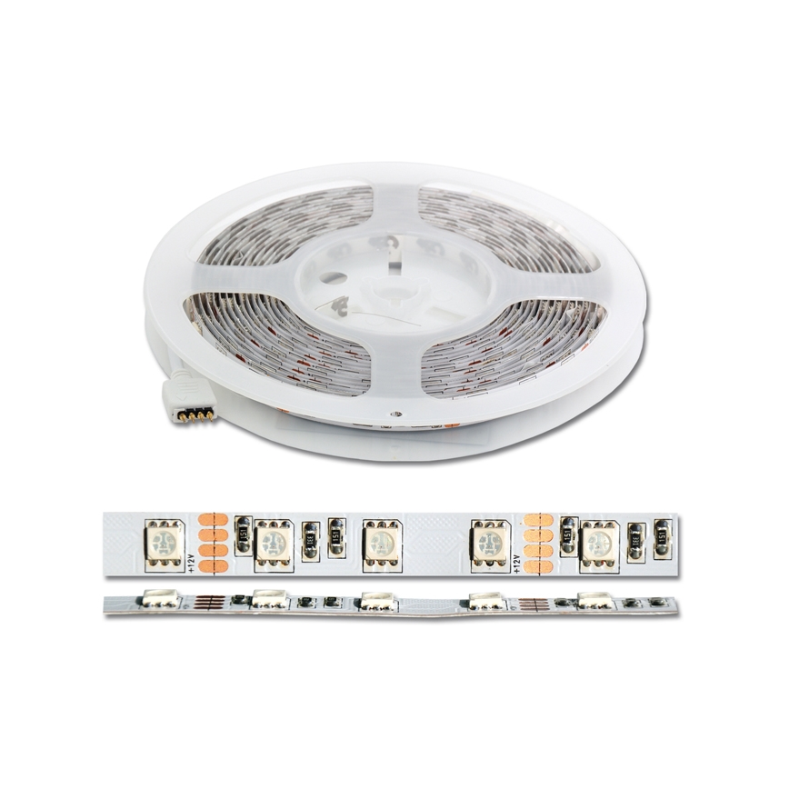Cinta LED RGB 5 m LED/72W/230V + mando a distancia