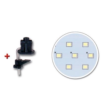 Ecolite LBL1207-BI - LED Lámpara de mesa regulable MATRIX LED/10W/230V