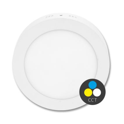 Plafón LED LADA LED/12W/230V 3000/4000/6000K diá. 17 cm blanco