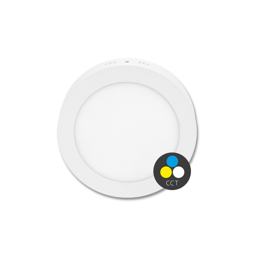 Plafón LED LADA LED/12W/230V 3000/4000/6000K diá. 17 cm blanco