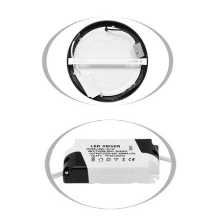 Plafón LED LADA LED/12W/230V 3000/4000/6000K diá. 17 cm blanco