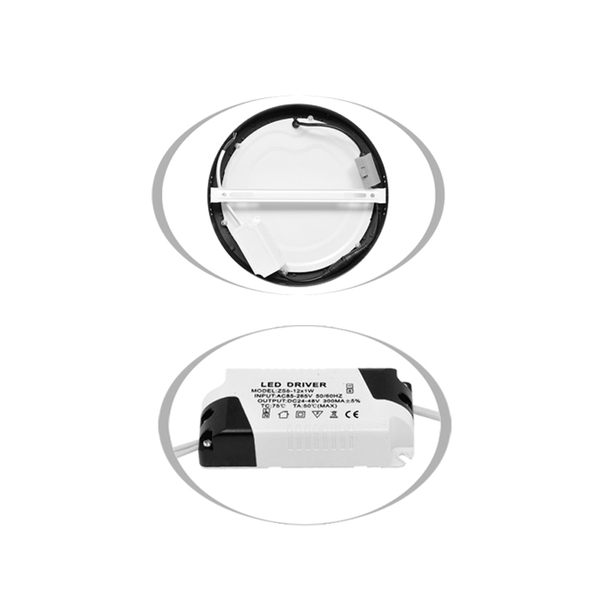 Plafón LED LADA LED/12W/230V 3000/4000/6000K diá. 17 cm blanco