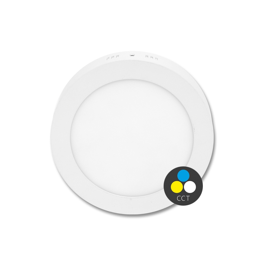 Plafón LED LADA LED/18W/230V 3000/4000/6000K diá. 22 cm blanco