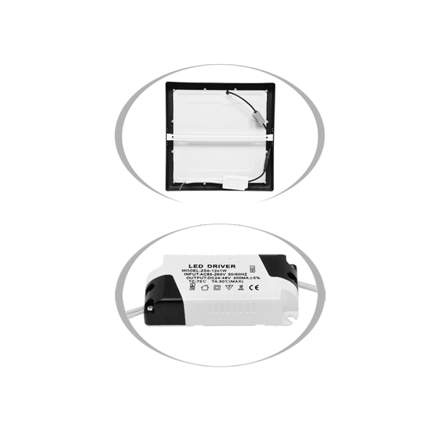 Plafón LED RAFA LED/12W/230V 3000/4000/6000K 17x17 cm blanco