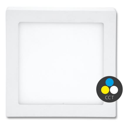 Plafón LED RAFA LED/18W/230V 3000/4000/6000K 22x22 cm blanco