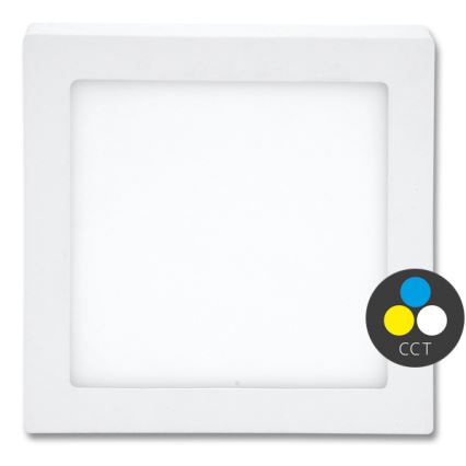 Plafón LED RAFA LED/25W/230V 3000/4000/6000K 30x30 cm blanco