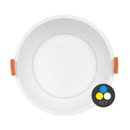 Lámpara empotrable LED TINA LED/24W/230V 3000/4000/6500K diá. 17,5 cm blanco