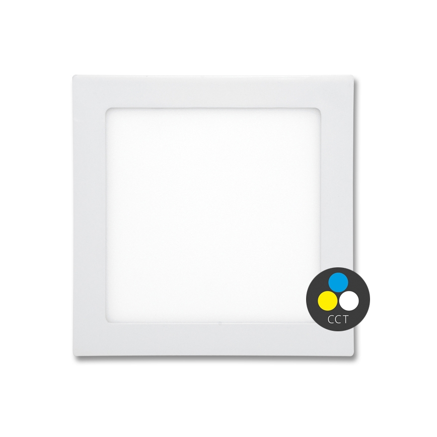 Lámpara empotrable de baño LED RAFA LED/18W/230V 3000/4000/6000K 22x22 cm IP44 blanco