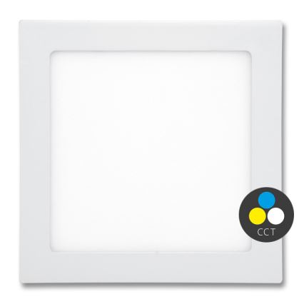 Lámpara empotrable de baño LED RAFA LED/25W/230V 3000/4000/6000K 30x30 cm IP44 blanco