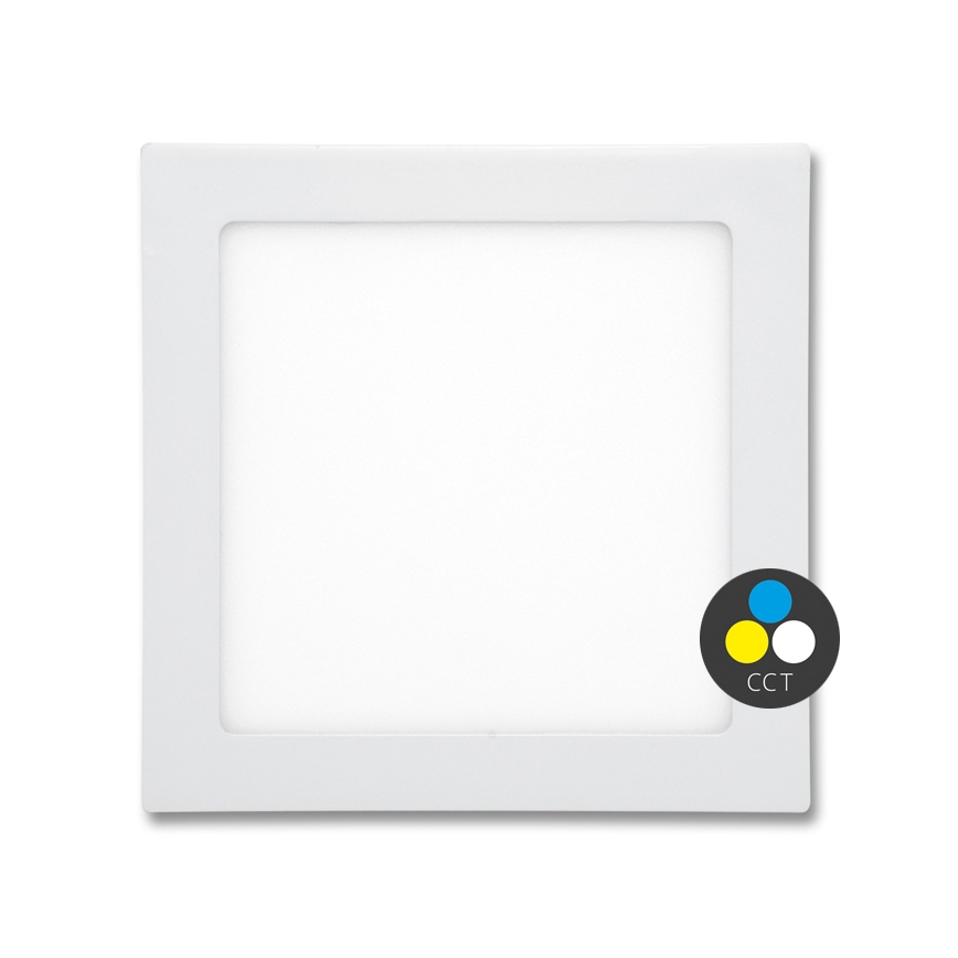 Lámpara empotrable de baño LED RAFA LED/25W/230V 3000/4000/6000K 30x30 cm IP44 blanco