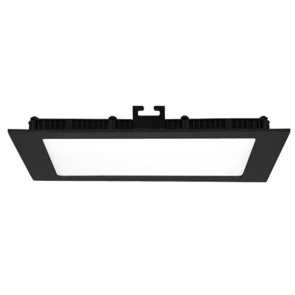 Lámpara empotrable de baño LED RAFA LED/25W/230V 3000/4000/6000K 30x30 cm IP44 negro