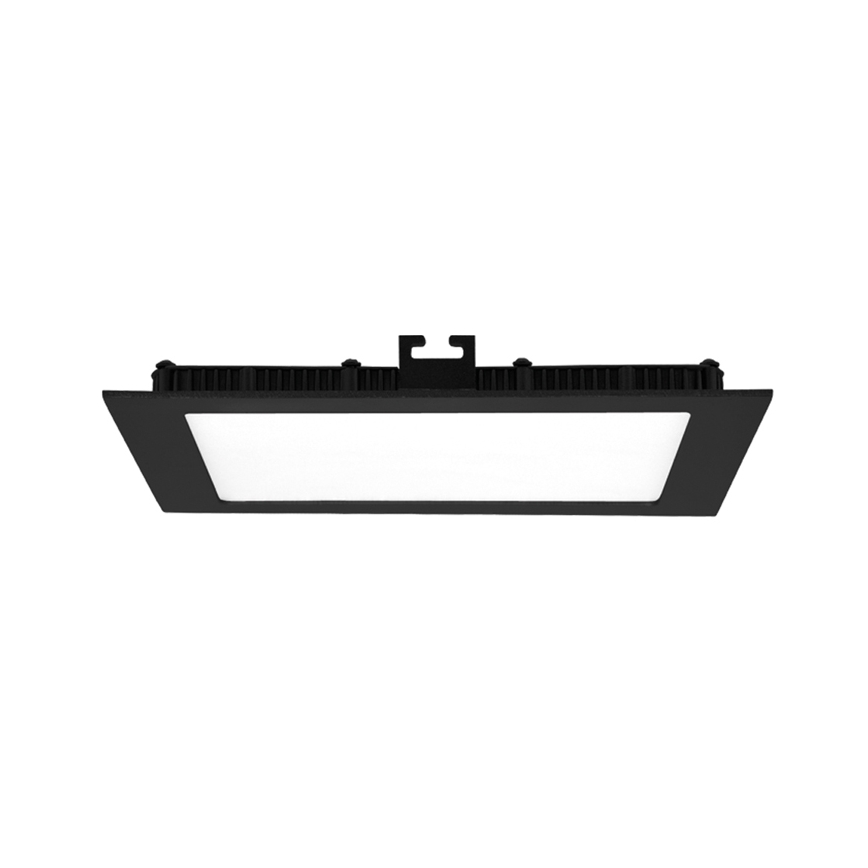 Lámpara empotrable de baño LED RAFA LED/25W/230V 3000/4000/6000K 30x30 cm IP44 negro
