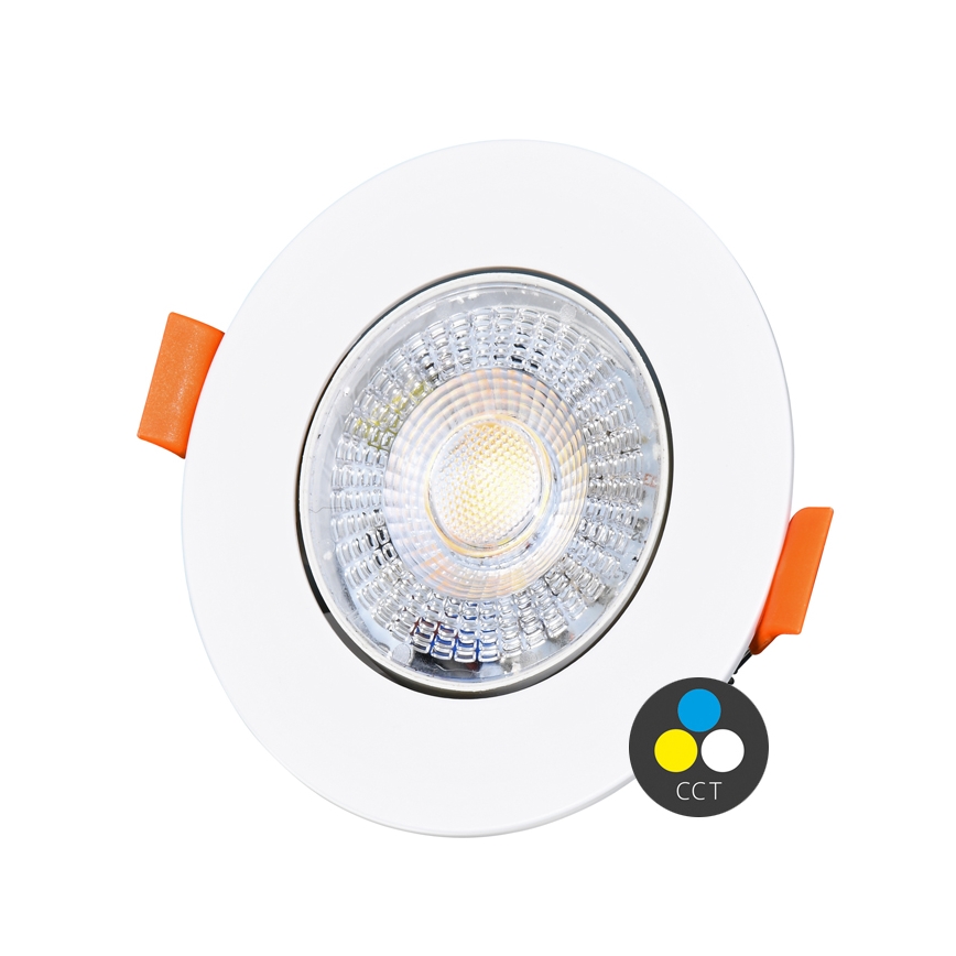 Lámpara empotrable LED regulable ZITA LED/3/5/7W/230V 3000/4000/6000K diá. 9 cm blanco