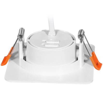 Lámpara empotrable LED regulable KENT LED/3/5/7W/230V 3000/4000/6000K 9x9 cm blanco