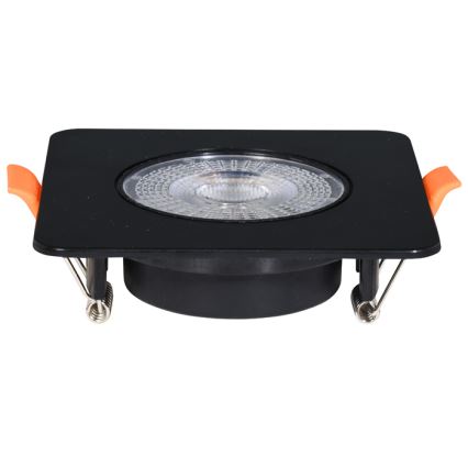 Lámpara empotrable LED regulable KENT LED/3/5/7W/230V3000/4000/6000K 9x9 cm negro