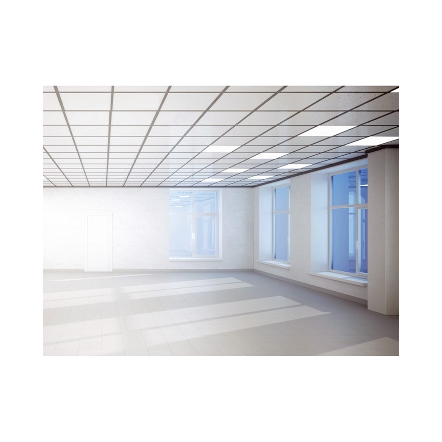 Panel de techo LED regulable ZEUS LED/40W/230V 3000-6000K + mando a distancia