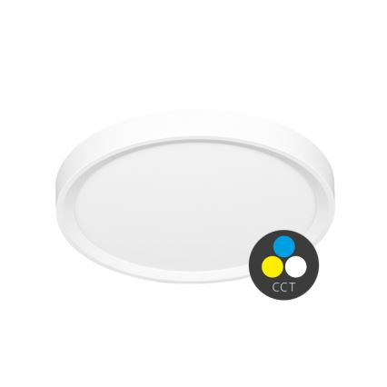 Plafón LED SALY LED/32W/230V 3000/4000/6000K diá. 40 cm IP40 blanco