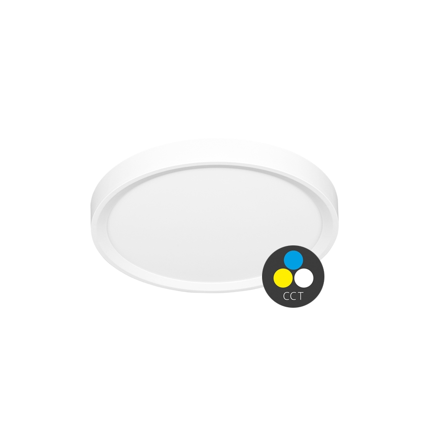 Plafón LED SALY LED/32W/230V 3000/4000/6000K diá. 40 cm IP40 blanco