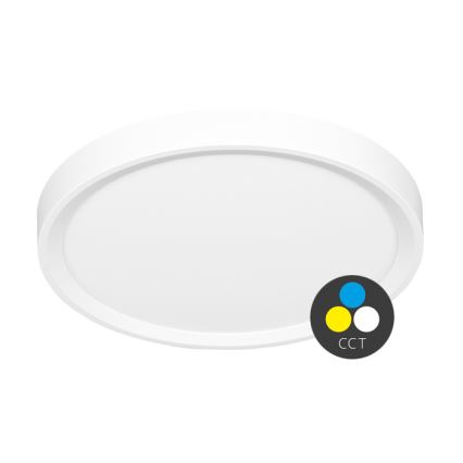 Plafón LED SALY LED/40W/230V 3000/4000/6000K diá. 50 cm IP40 blanco